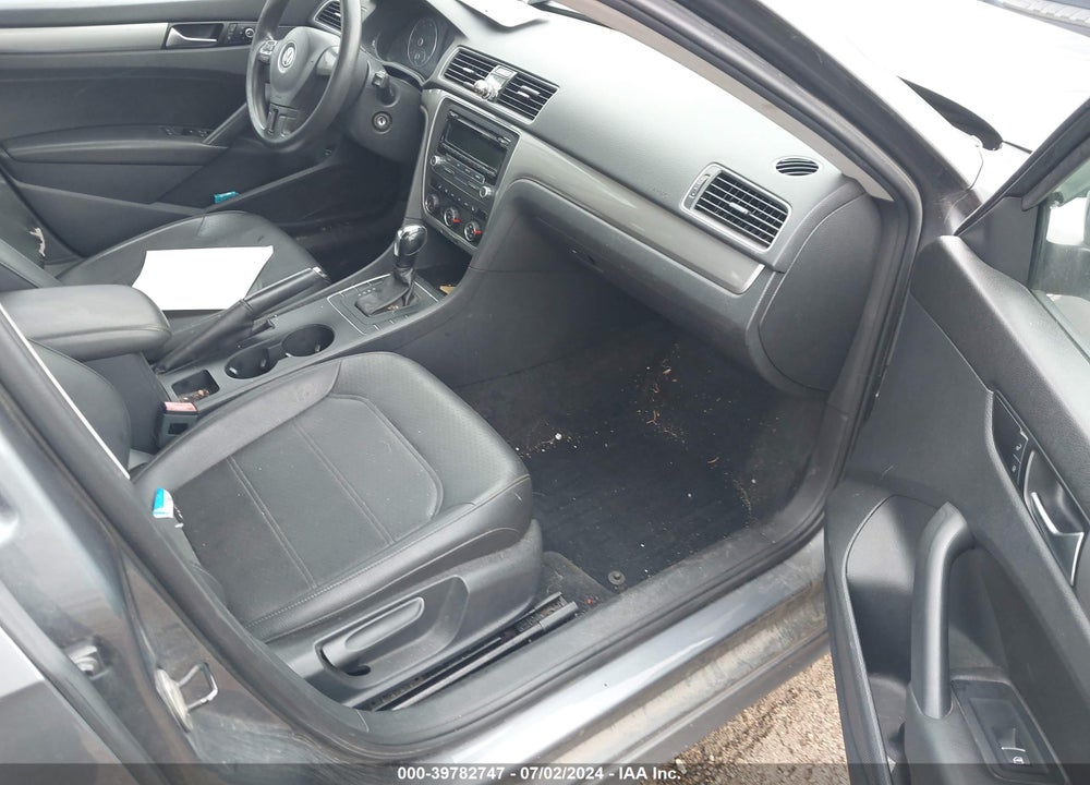 2013 VOLKSWAGEN PASSAT 2.5L WOLFSBURG EDITION VIN: 1VWAP7A38DC137335
