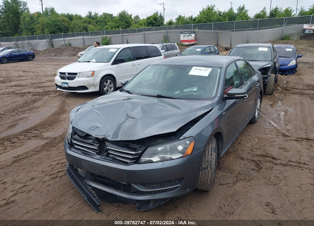 2013 VOLKSWAGEN PASSAT 2.5L WOLFSBURG EDITION VIN: 1VWAP7A38DC137335