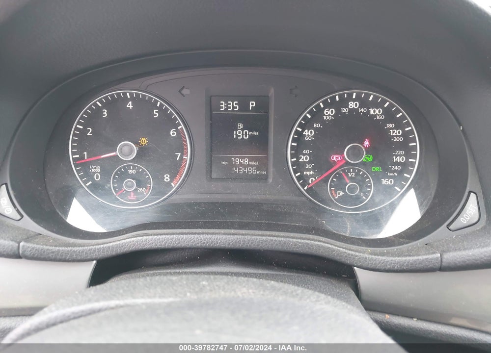 2013 VOLKSWAGEN PASSAT 2.5L WOLFSBURG EDITION VIN: 1VWAP7A38DC137335