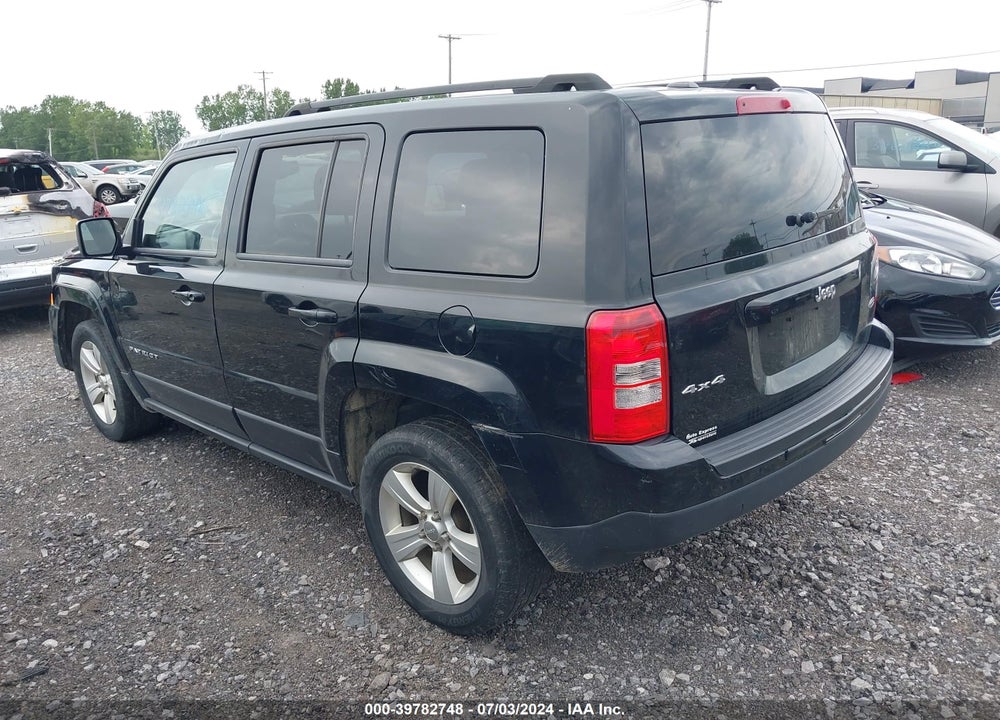 2014 JEEP PATRIOT LATITUDE VIN: 1C4NJRFB1ED588569