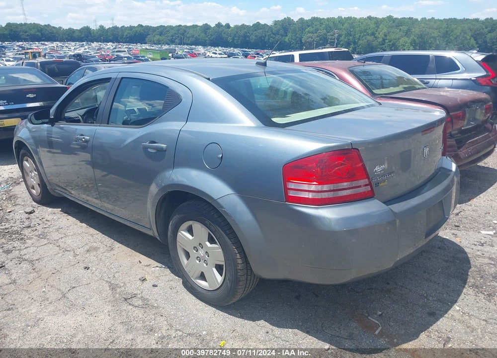 2009 DODGE AVENGER SE/SXT VIN: 1B3LC46D39N570372