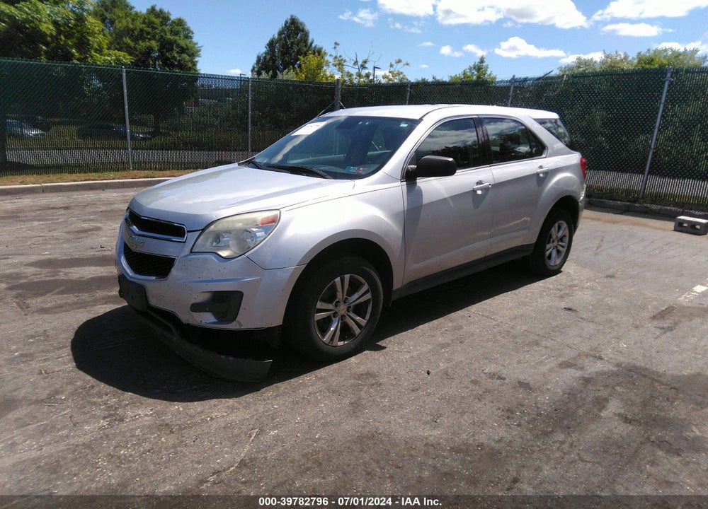 2013 CHEVROLET EQUINOX LS VIN: 1GNALBEK2DZ129447