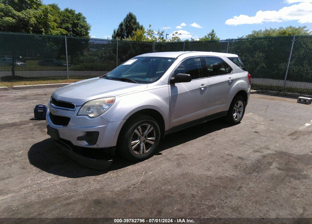 2013 CHEVROLET EQUINOX LS VIN: 1GNALBEK2DZ129447