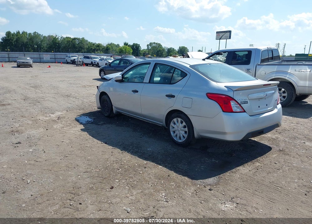 2017 NISSAN VERSA 1.6 S+ VIN: 3N1CN7AP0HL830160