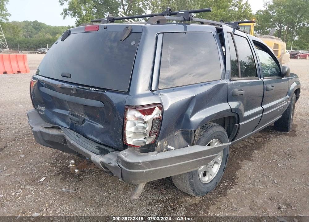 2002 JEEP GRAND CHEROKEE LAREDO VIN: 1J4GW48S52C263932