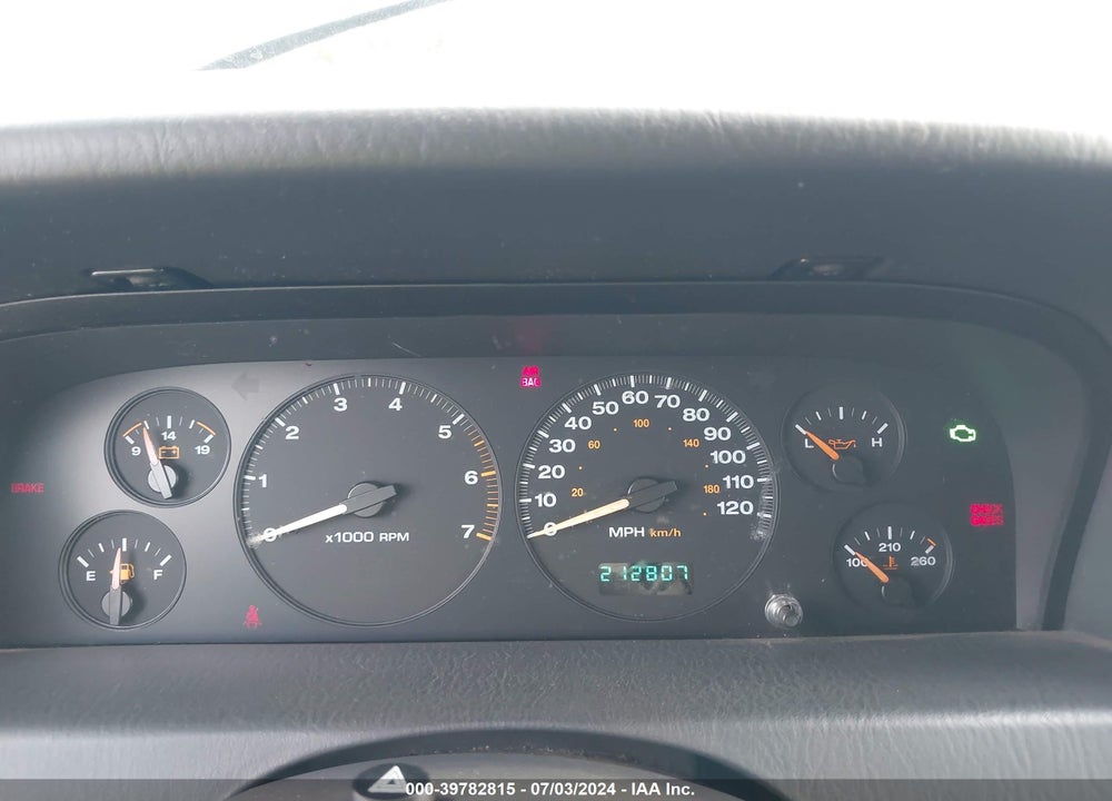 2002 JEEP GRAND CHEROKEE LAREDO VIN: 1J4GW48S52C263932