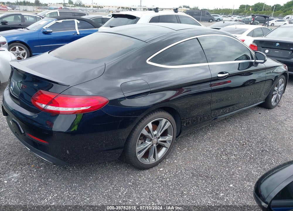 2017 MERCEDES-BENZ C 300 4MATIC VIN: WDDWJ4KB9HF423753