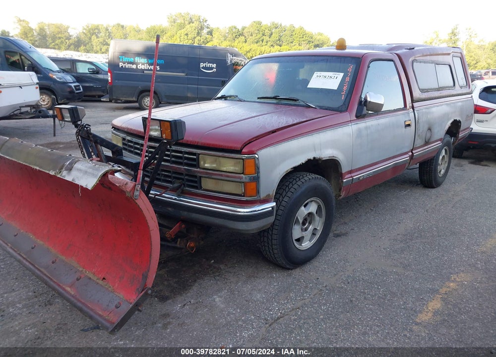 1992 CHEVROLET GMT-400 K1500 VIN: 1GCEK14K5NE177834