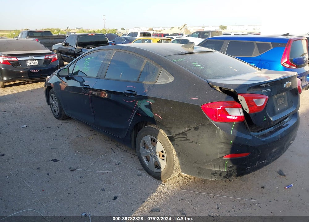 2017 CHEVROLET CRUZE LS AUTO VIN: 1G1BC5SM6H7236676