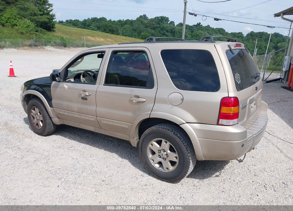 2007 FORD ESCAPE LIMITED VIN: 1FMYU04117KB34133