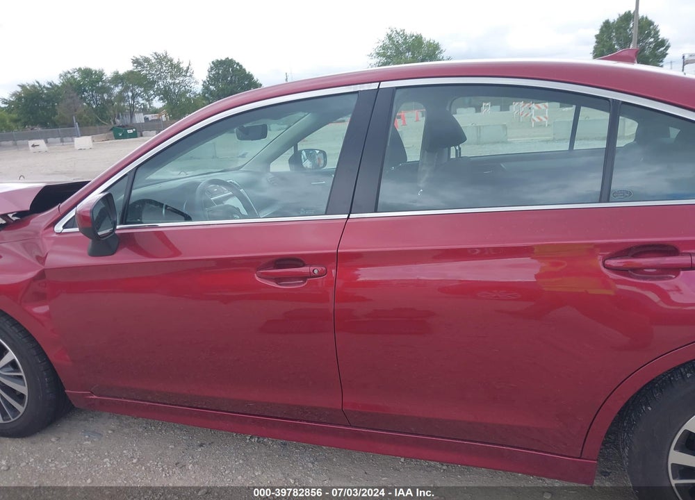 2019 SUBARU LEGACY 2.5I PREMIUM VIN: 4S3BNAF60K3007852