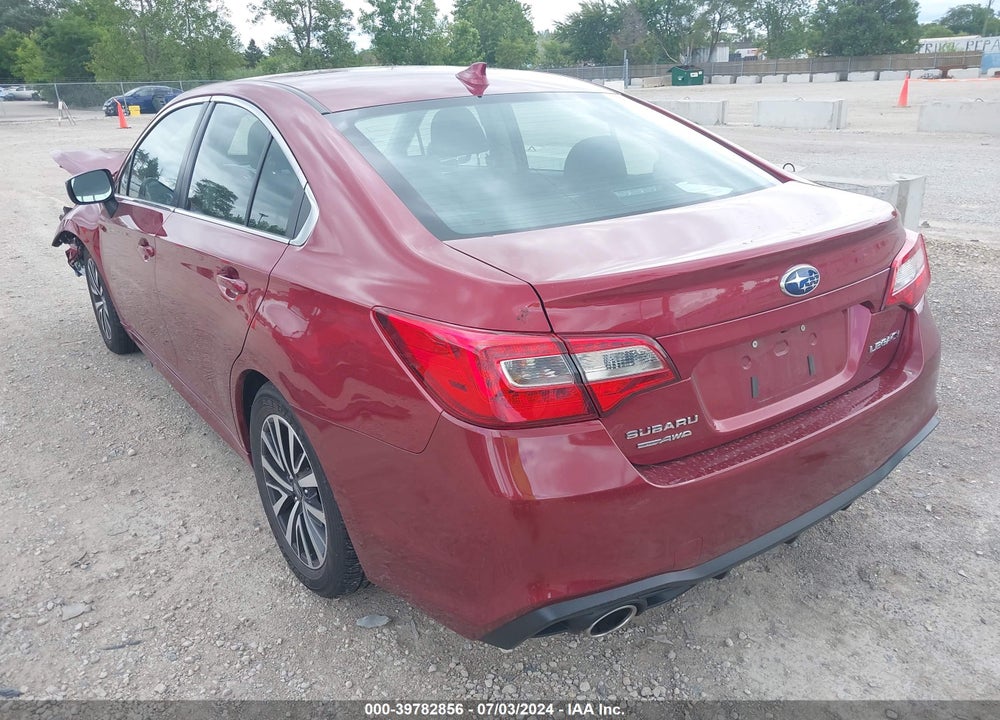 2019 SUBARU LEGACY 2.5I PREMIUM VIN: 4S3BNAF60K3007852