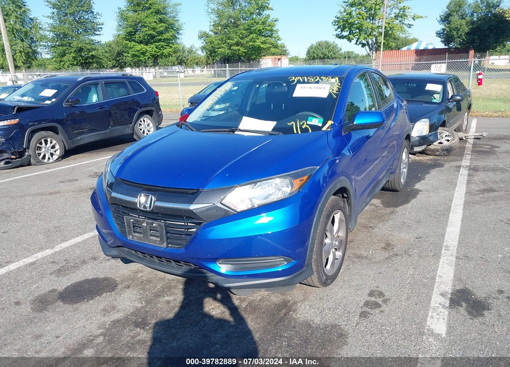 2018 HONDA HR-V LX VIN: 3CZRU6H36JG729138