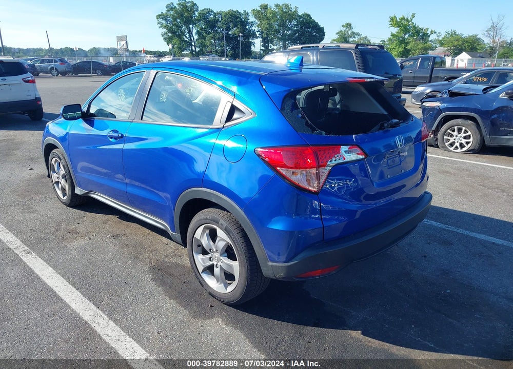 2018 HONDA HR-V LX VIN: 3CZRU6H36JG729138
