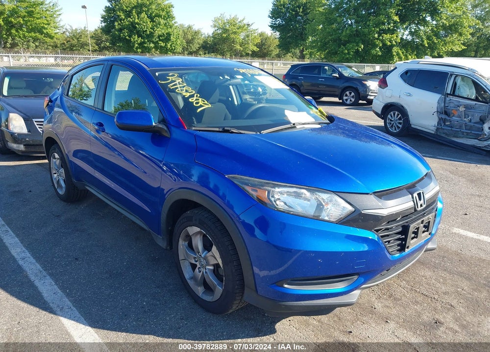 2018 HONDA HR-V LX VIN: 3CZRU6H36JG729138