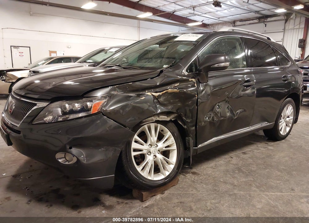 2010 LEXUS RX 450H VIN: JTJBC1BA7A2004125
