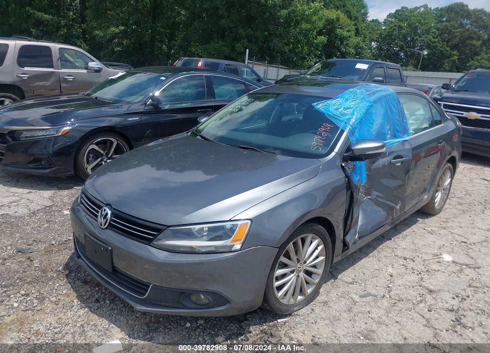 2011 VOLKSWAGEN JETTA 2.5L SEL VIN: 3VWLZ7AJXBM374180