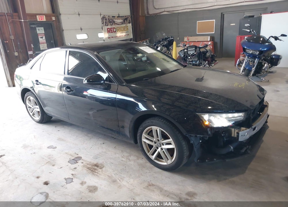 2017 AUDI A4 2.0T PREMIUM VIN: WAUANAF43HN030644