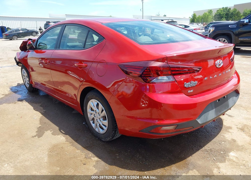 2019 HYUNDAI ELANTRA SE VIN: 5NPD74LF6KH472245