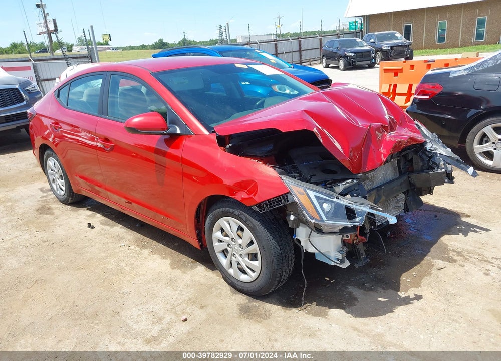 2019 HYUNDAI ELANTRA SE VIN: 5NPD74LF6KH472245
