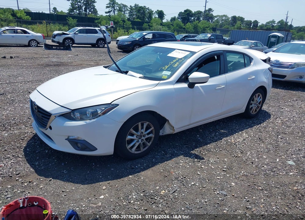 2016 MAZDA MAZDA3 VIN: 3MZBM1W72GM249136