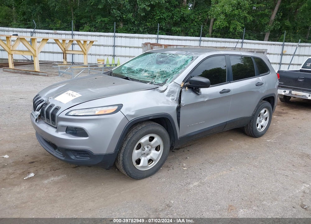 2015 JEEP CHEROKEE VIN: 1C4PJMAB0FW501723