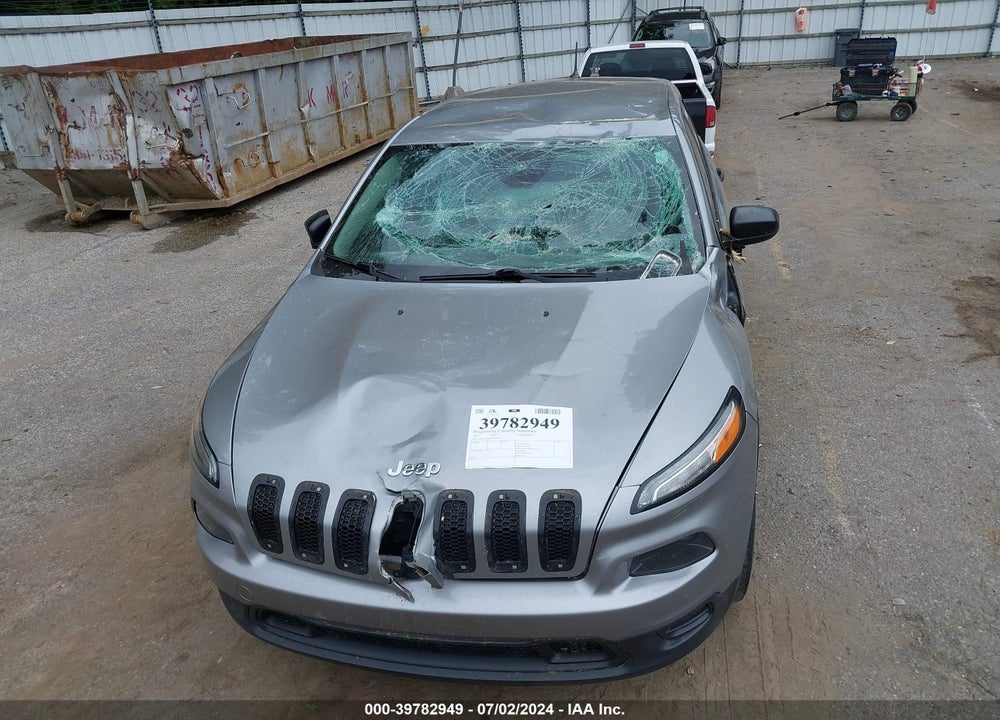 2015 JEEP CHEROKEE VIN: 1C4PJMAB0FW501723