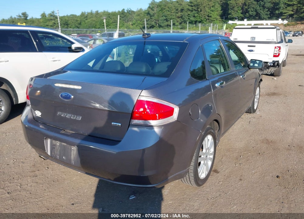 2011 FORD FOCUS SEL VIN: 1FAHP3HN8BW172220