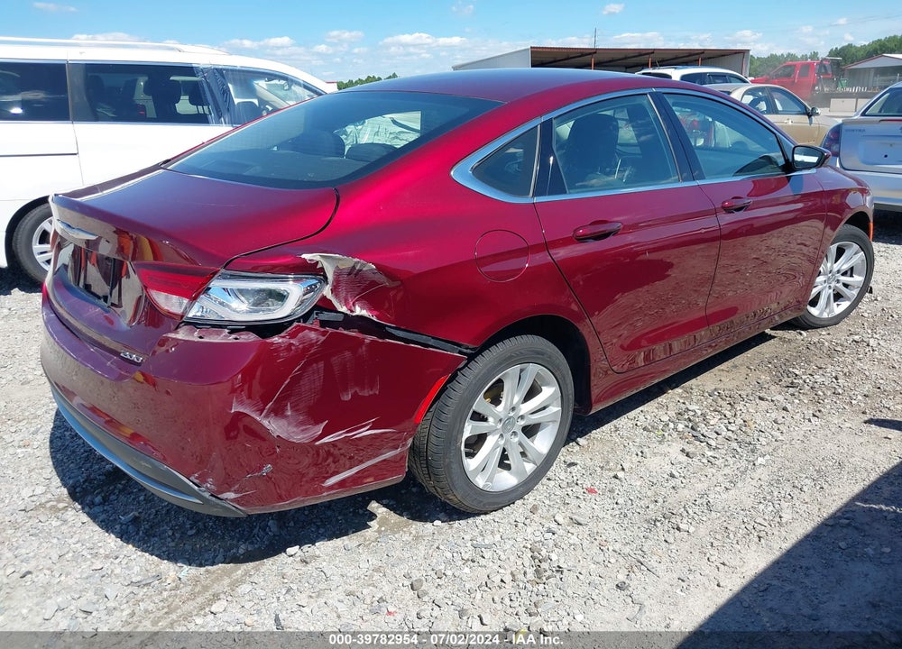 2016 CHRYSLER 200 LIMITED VIN: 1C3CCCAB2GN120437