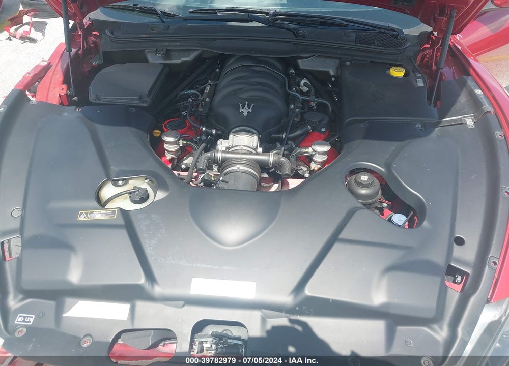 2012 MASERATI GRANTURISMO SPORT VIN: ZAM45MMA1C0065193