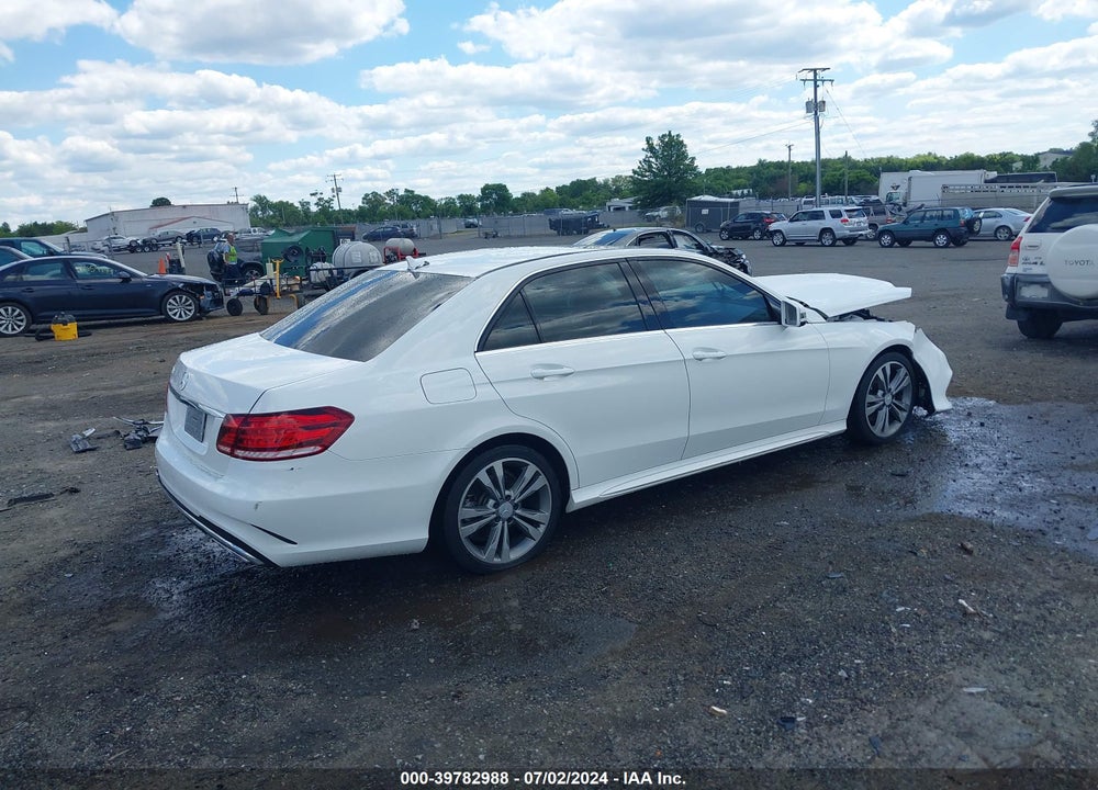 2014 MERCEDES-BENZ E 350 VIN: WDDHF5KB0EA851252