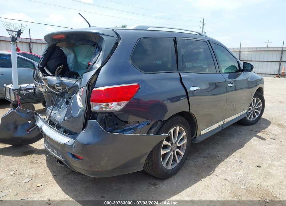 2014 NISSAN PATHFINDER SL VIN: 5N1AR2MN4EC683835