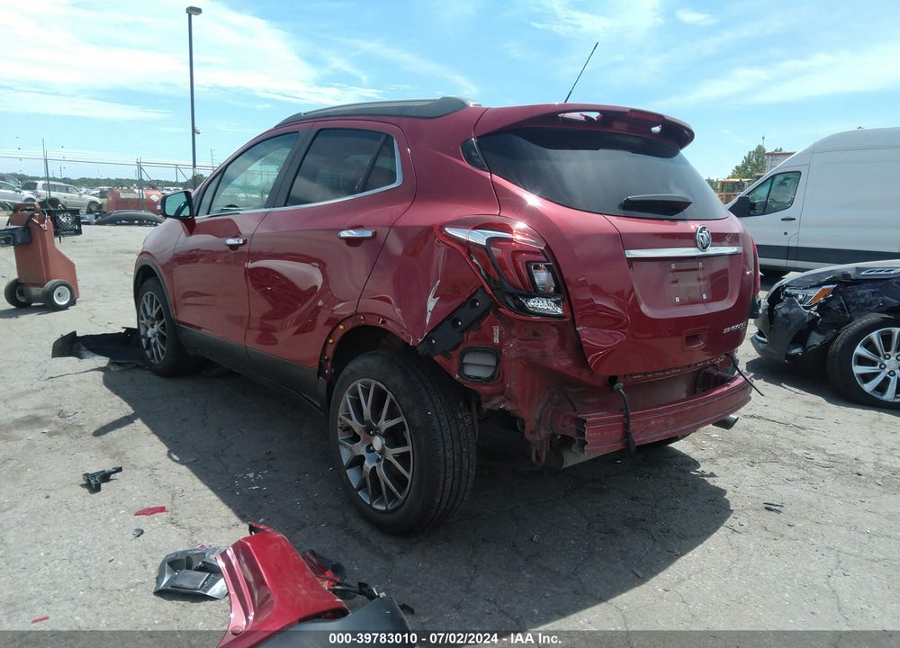 2019 BUICK ENCORE AWD SPORT TOURING VIN: KL4CJ2SB5KB851135