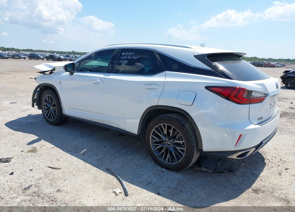 2017 LEXUS RX 350 F-SPORT VIN: 2T2ZZMCA6HC040248