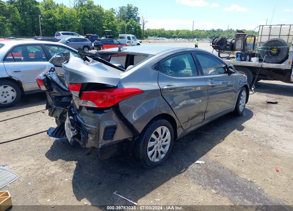 2013 HYUNDAI ELANTRA GLS VIN: 5NPDH4AE1DH197250