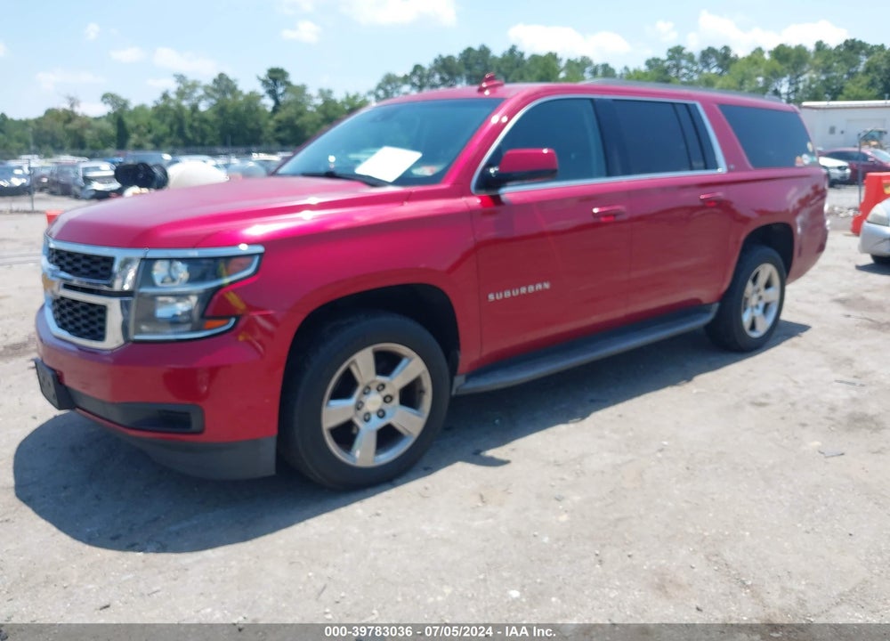 2015 CHEVROLET SUBURBAN 1500 LT VIN: 1GNSKJKCXFR706503