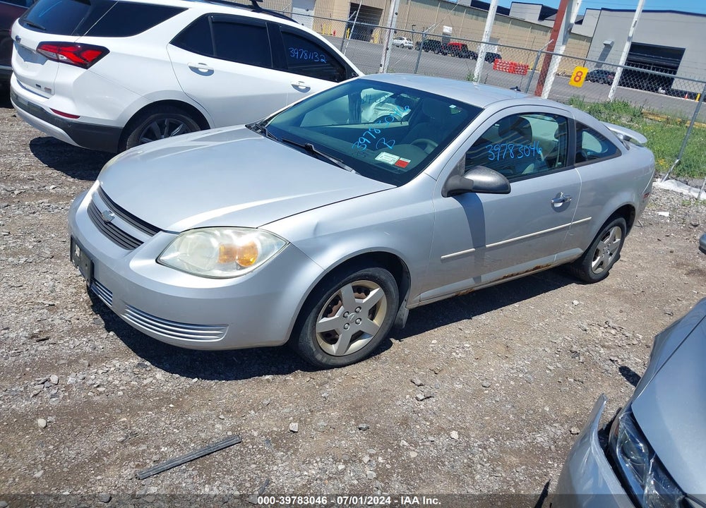 2005 CHEVROLET COBALT VIN: 1G1AK12F257611161