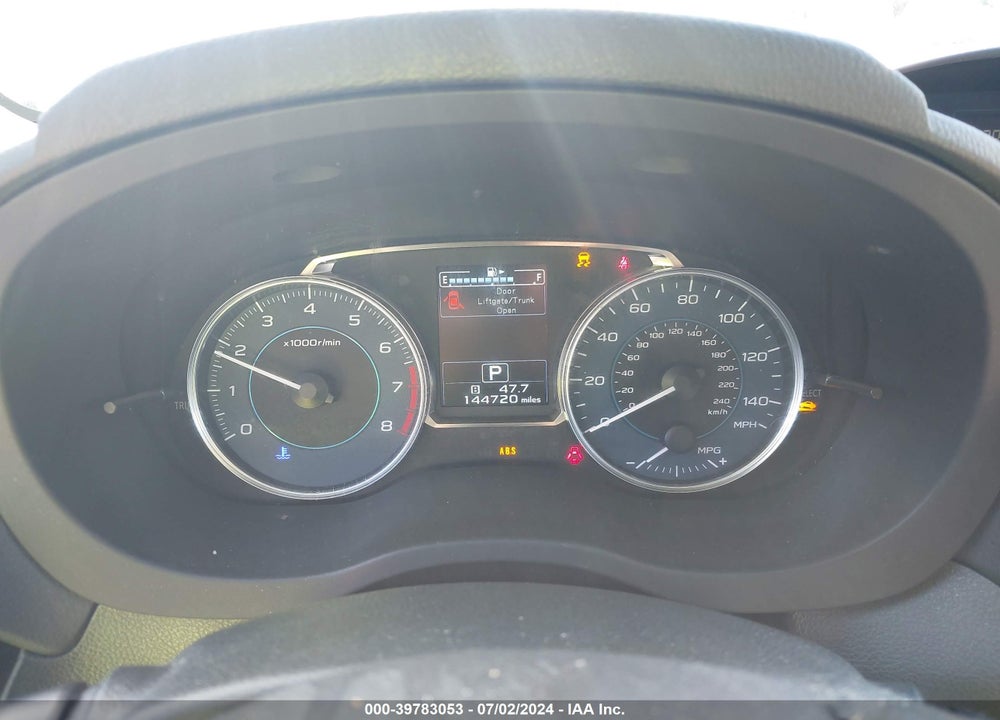 2016 SUBARU CROSSTREK 2.0I LIMITED VIN: JF2GPAKC0GH297033