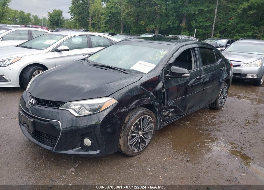 2016 TOYOTA COROLLA S PLUS VIN: 2T1BURHEXGC513421