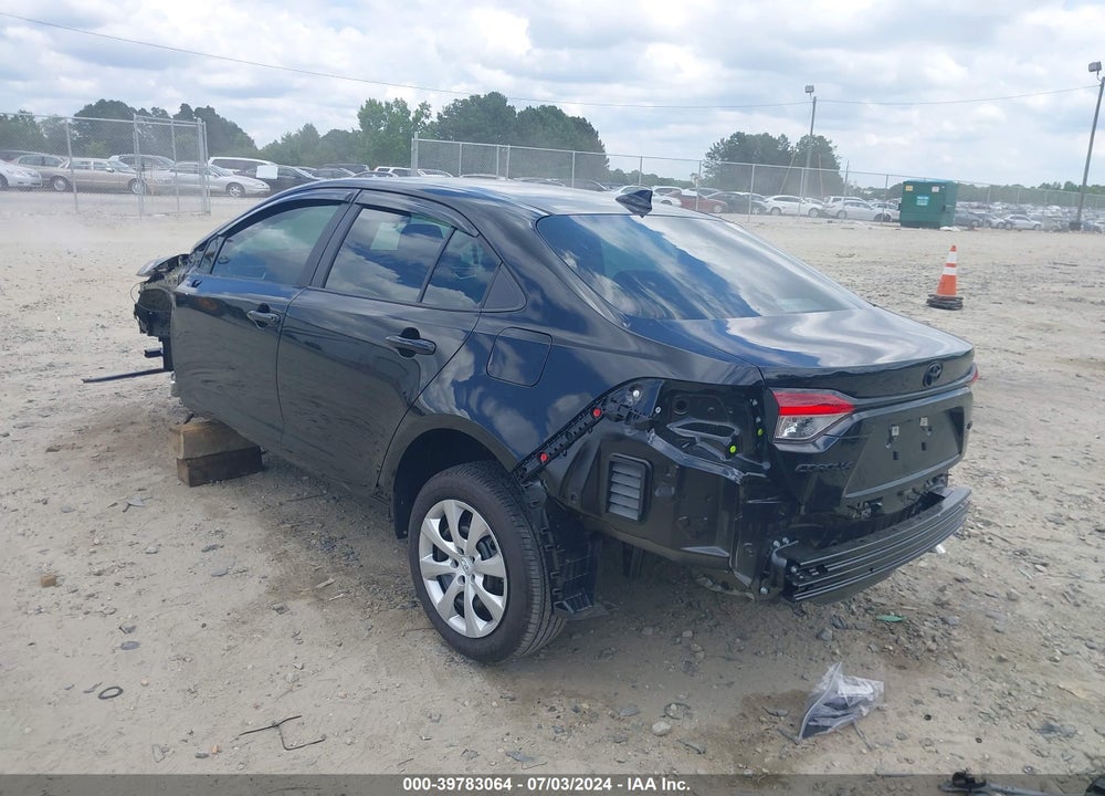 2024 TOYOTA COROLLA LE VIN: 5YFB4MDE3RP124874
