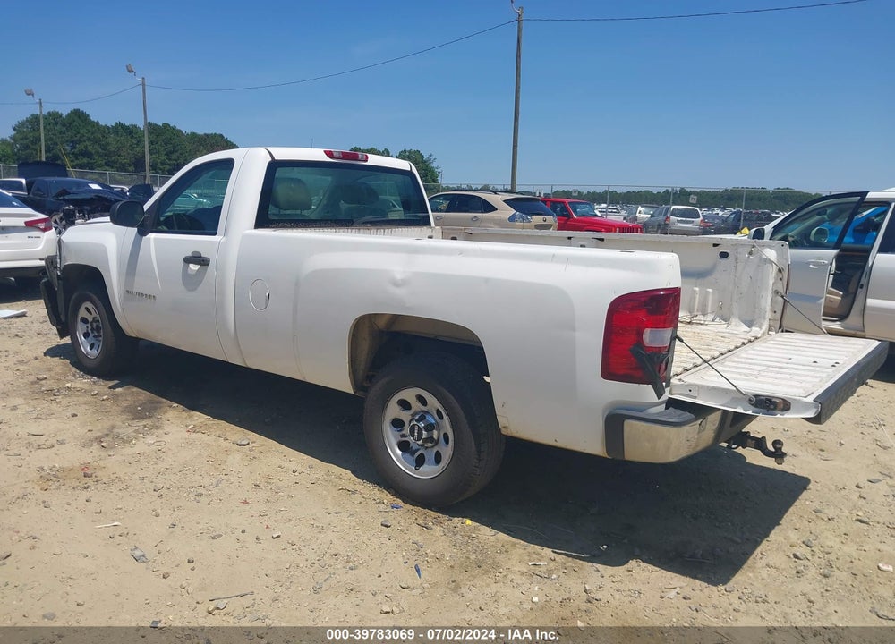 2011 CHEVROLET SILVERADO 1500 WORK TRUCK VIN: 1GCNCPEA7BZ155005