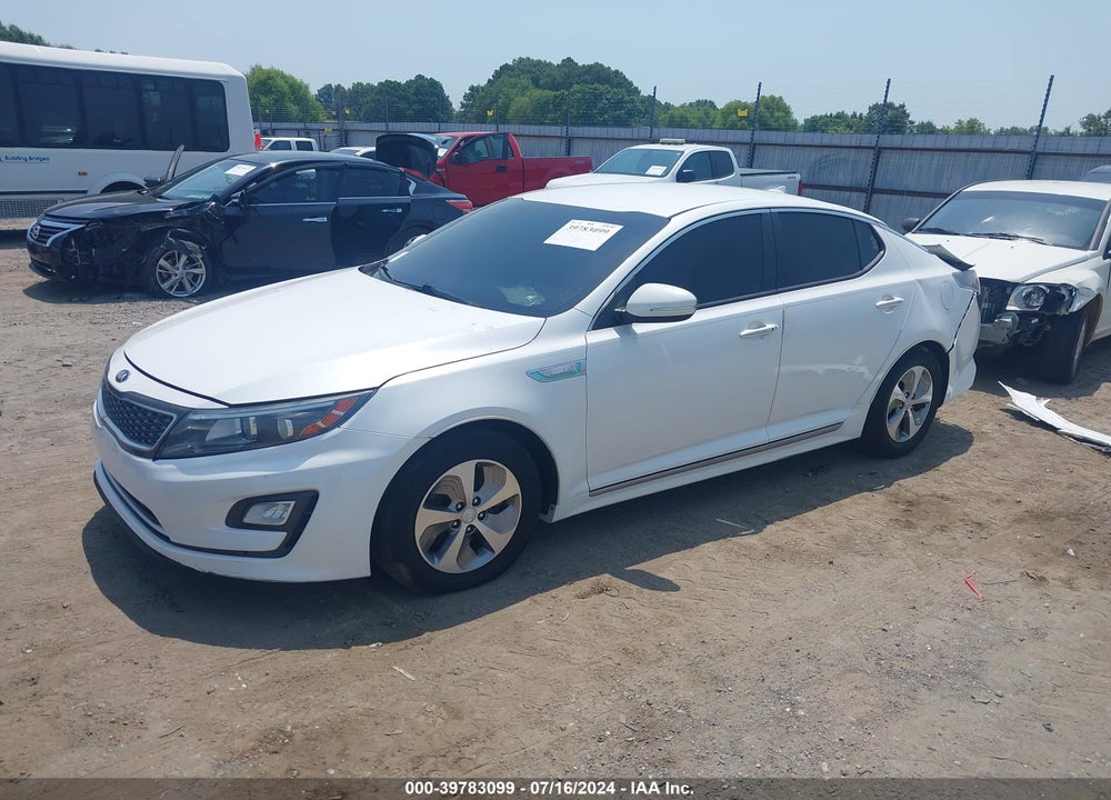 2015 KIA OPTIMA HYBRID VIN: KNAGM4ADXF5088429