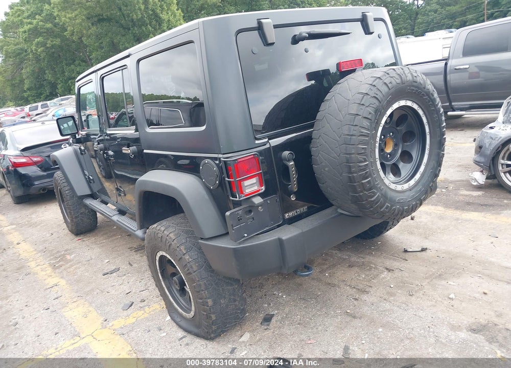 2014 JEEP WRANGLER UNLIMITED SPORT VIN: 1C4HJWDG1EL208405