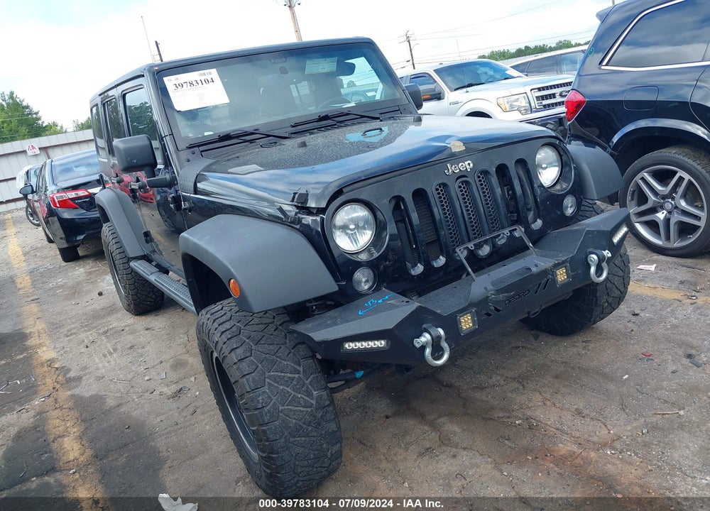 2014 JEEP WRANGLER UNLIMITED SPORT VIN: 1C4HJWDG1EL208405