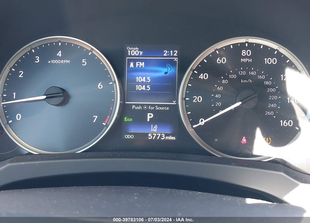 2024 LEXUS IS 350 VIN: JTHBZ1B2XR5075192
