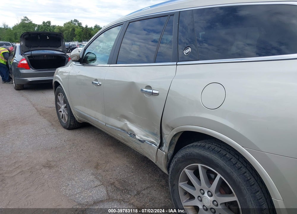 2014 BUICK ENCLAVE LEATHER VIN: 5GAKVBKD2EJ337505
