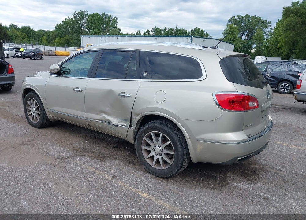 2014 BUICK ENCLAVE LEATHER VIN: 5GAKVBKD2EJ337505