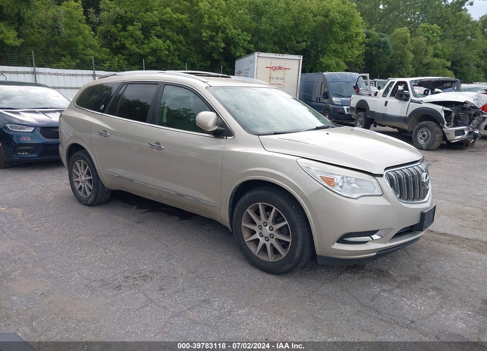 2014 BUICK ENCLAVE LEATHER VIN: 5GAKVBKD2EJ337505