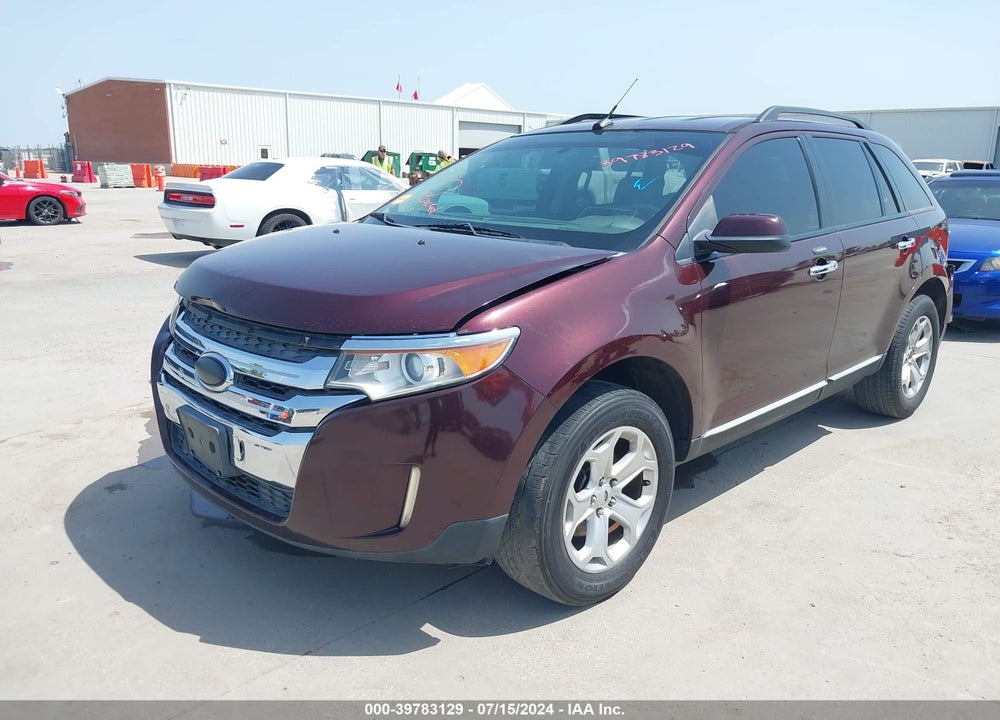 2011 FORD EDGE SEL VIN: 2FMDK3JC0BBB21291