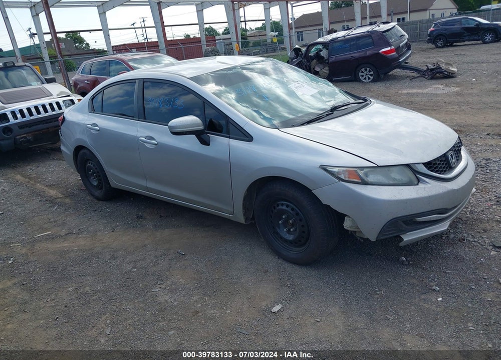 2015 HONDA CIVIC LX VIN: 19XFB2F52FE272939